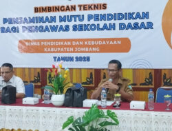 Disdikbud Jombang Gelar Bimtek Penjaminan Mutu Pendidikan bagi Pengawas SD