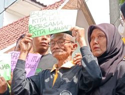 Ratusan Orang Gelar Aksi di DPRD Jombang, Ungkit Kondisi Keamanan