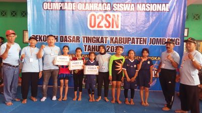 O2SN Jenjang SD Disdikbud Jombang Rampung Digelar, 6 Juara Bakal Tampil di Tingkat Provinsi