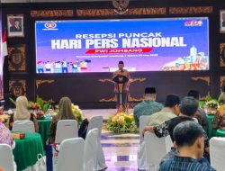 Malam Puncak HPN 2025, PWI Jombang Usung Spirit Kawal Ketahanan Pangan dan Kelestarian Lingkungan