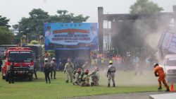 Jombang Siap Hadapi Bencana, Gelar Apel dan Simulasi Kesiapsiagaan
