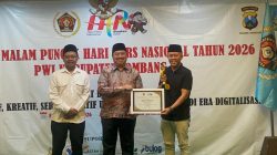 Apresiasi PWI Jombang, Abah Bupati Tekankan Peran Pers Lawan Hoaks di Era Digital
